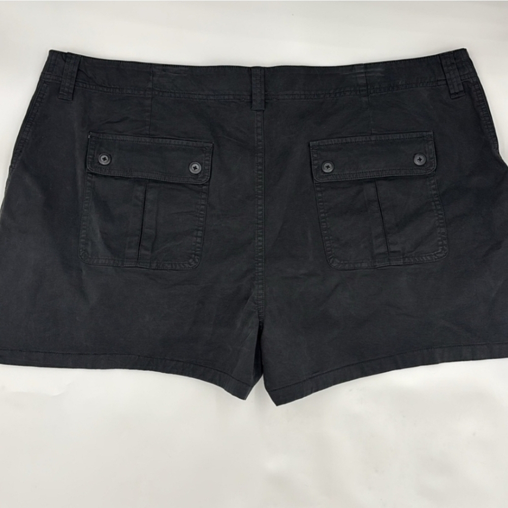 BP Black Cargo Shorts Nordstrom's Plus Size 22 NWT - Picture 11 of 15